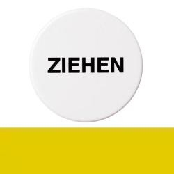 Hewi T�rsymbol ZIEHEN 711Z 18 Senfgelb aus Kunststoff gelb