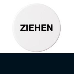 Hewi T�rsymbol ZIEHEN 711Z 90 tiefschwarz aus Kunststoff schwarz