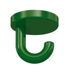 HEWI Unterkopfhaken 40 mm Maigr�n 477.90.040 72 mit Rosette