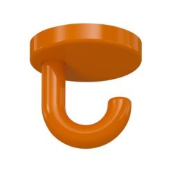 HEWI Unterkopfhaken Orange 477.90.015 24 Deckenhaken Orange