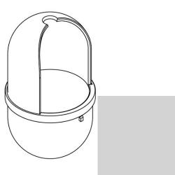 HEWI WC B�rstenbeh�lter Lichtgrau 17620 97 f�r WC-B�rstengarnitur 477.20.100