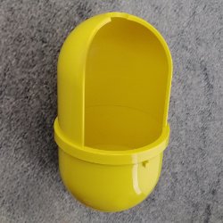 HEWI WC B�rstenbeh�lter Senfgelb 17620 18 f�r B�rstengarnitur gelb