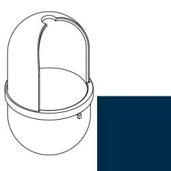 HEWI WC B�rstenbeh�lter Stahlblau 17620 50 f�r WC-B�rstengarnitur 477.20.100
