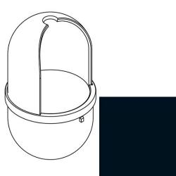 HEWI WC B�rstenbeh�lter Tiefschwarz 17620 90 f�r WC-B�rstengarnitur 477.20.100