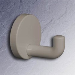 HEWI Wandhaken 65 mm Lichtgrau 477.90.045 97 mit Rosette