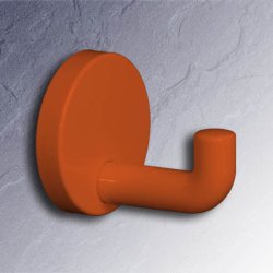 HEWI Wandhaken 65 mm Orange 477.90.045 24 mit Rosette