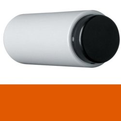 HEWI Wandtürpuffer 611.90 90 Tiefschwarz ø 40 mm Länge 90 mm