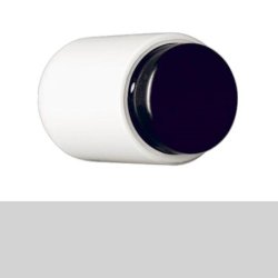 HEWI Wandtürpuffer 611.90 90 Tiefschwarz ø 40 mm Länge 90 mm