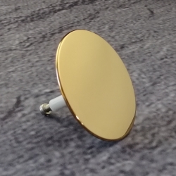 Hansgrohe Wannenst�psel Gold Optik 96153990 f�r Excentra Fill/ Flexaplus