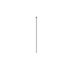 Hansgrohe Zugstange 92620450 gerade mit Knopf Weiss 92620 f�r Ablaufgarnitur