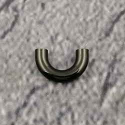 Hewi 548RD42 90 B�gelgriff 42 mm Tiefschwarz Halbrund � 10 BA 32 mm
