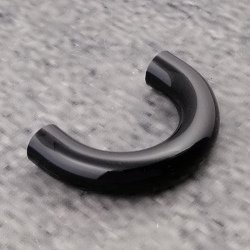 Hewi 548RD50 90 B�gelgriff 50 mm Tiefschwarz Halbrund � 10 BA 40 mm