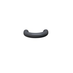Hewi 548RD50 92 B�gelgriff 50 mm Anthrazitgrau Halbrund � 10 BA 40 mm