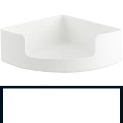 HEWI Eckablage 802.03.210 99 reinweiss Stangensystem 