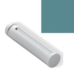 HEWI Serie 477 1 Paar Glasplattenhalter Aquablau 477.03.510 55 Farbe blau 140 mm