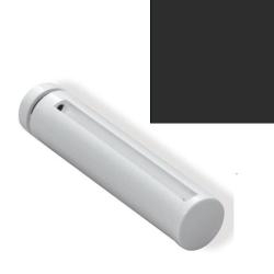 HEWI Serie 477 1 Paar Glasplattenhalter 477.03.510 90 Farbe tiefschwarz 140 mm