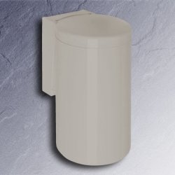 Hewi Serie 477 Abfallbeh�lter Lichtgrau Wandmodell 6 Liter 477.05.300 97
