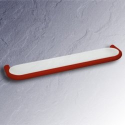 HEWI Serie 477 Ablage Koralle 600 mm mit Glasplatte 477.03.10005 36 Rot