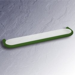HEWI Serie 477 Ablage Maigr�n 600 mm mit Glasplatte 477.03.10005 72 gr�n