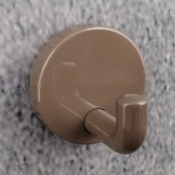 Hewi Serie 477 Einzelhaken 45 mm Umbra 477.90.010 84