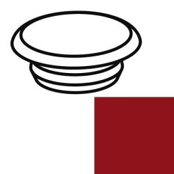 Hewi Serie 477 Endkappe Rubinrot 4471 33 f�r WC-Papierhalter 477.21.100 Rot
