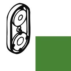 Hewi Serie 477 Fussscheibe 5 mm Maigr�n 41939 72 gr�n f�r Spiegelhalter
