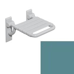 Hewi Serie 801 Klappsitz 801.51.200 55 Aquablau Duschklappsitz Duschsitz Blau