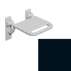 Hewi Serie 801 Klappsitz 801.51.200 90 Tiefschwarz Duschklappsitz Schwarz