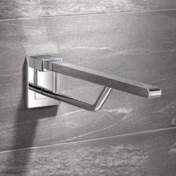 Hewi System 100 St�tzklappgriff Duo Chrom 950.50.63040 850 mm