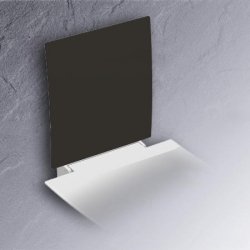 Hewi System 800 R�ckenlehne Anthrazitgrau 950.51.02090 92 f�r Klappsitz