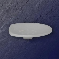 Keuco 01756 Arriba Kunststoff-Seifenschale weiss 01756000100