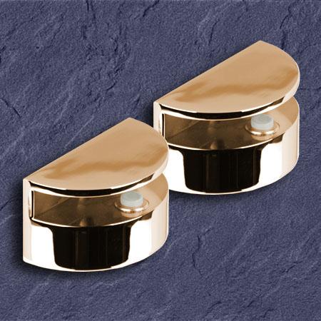 Keuco Edition 300 Ablagekonsolen Edelmessing 2 Stück Set 30010010000 EM