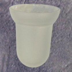 Keuco Elegance B�rstenglas 01669009000 Glas matt f�r B�rstengarnitur