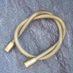 Metall Brauseschlauch Bronze 160 cm Konus 1/2 �berwurf 031160 BR