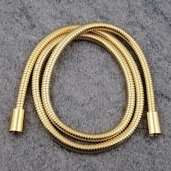 Metall Brauseschlauch Gold 125 cm Duschschlauch 1250 mm 031125 GO