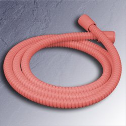 Metall-Brauseschlauch 1/2 Zoll Rosa (RAL 3015) 125 cm Duschschlauch 1250 mm