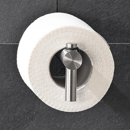 Phos WC-Toilettenpapierhalter TPH1 128 mm Edelstahl WC-Papierhalter