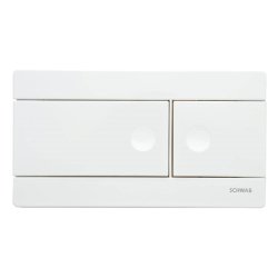 Schwab Line Bet�tigungsplatte Weiss Dr�ckerplatte 360160