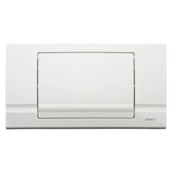 Schwab Riva Bet�tigungsplatte Weiss Dr�ckerplatte 229013