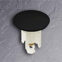 Universal Waschbeckenst�psel Schwarz 64 mm 30000 SW Stopfen
