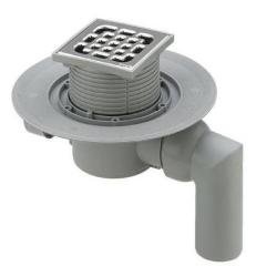 Viega Badablauf Advantix 556884 DN 50 Kugelgelenk 90 Grad Edelstahl 100 mm
