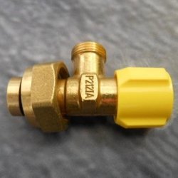 Viega Eckventil 407575 mit �berwurf 5/8 Abgang 3/8 f�r UP-Sp�lkasten
