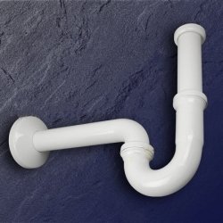 Viega Plus Siphon 1 1/4 Weiss 108939 R�hrensiphon Sifon