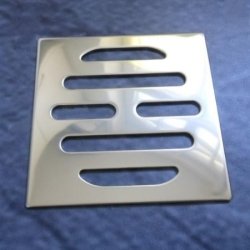 Viega Rost 93 x 93 mm 142384 Edelstahl f�r Advantix Badablauf