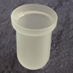 Emco Bürstenglas Glas satiniert 471500090 für Bürstengarnitur 