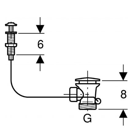 Geberit Sp Ltisch Ablauf Mit Drehgriff G